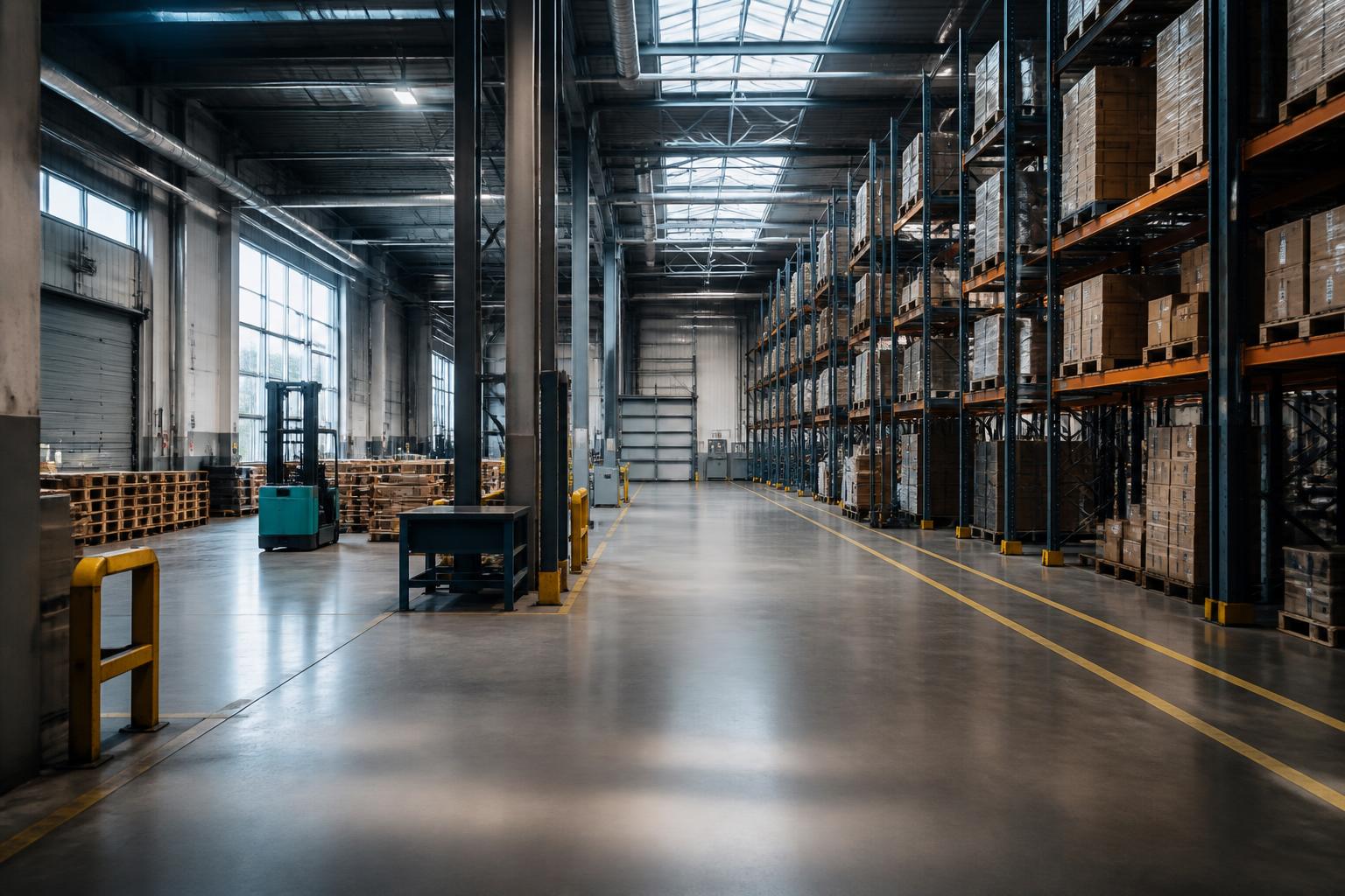 Modern industrial facility